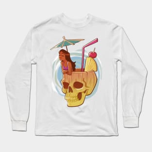 Tiki drink Long Sleeve T-Shirt